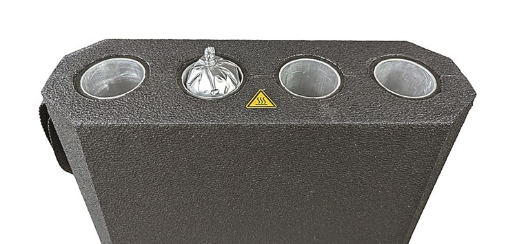 Dicht- und Klebstoffe auf die richtige Temperatur bringen