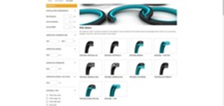 Per Produktfinder zur passenden Hydraulikdichtung