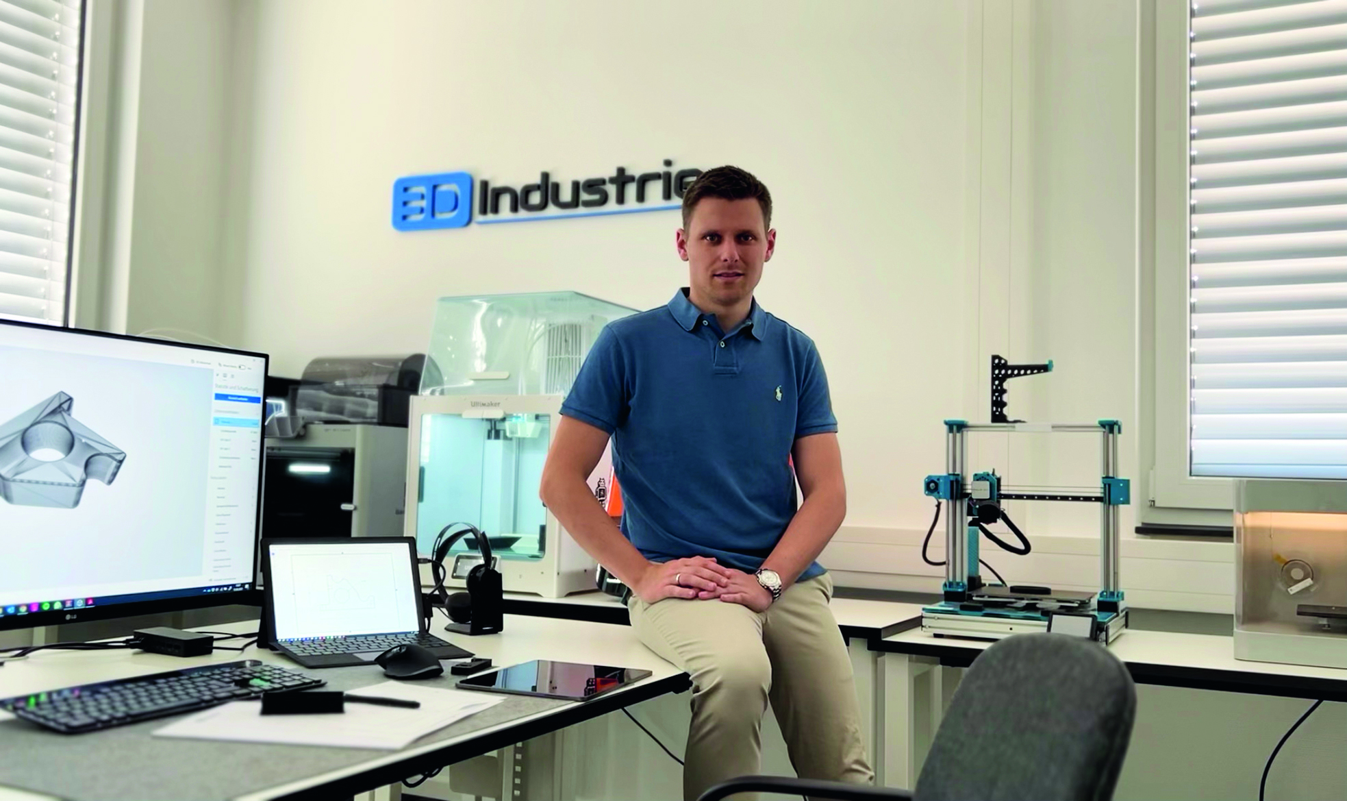 Johannes Lutz, Geschäftsführer, 3D Industrie GmbH