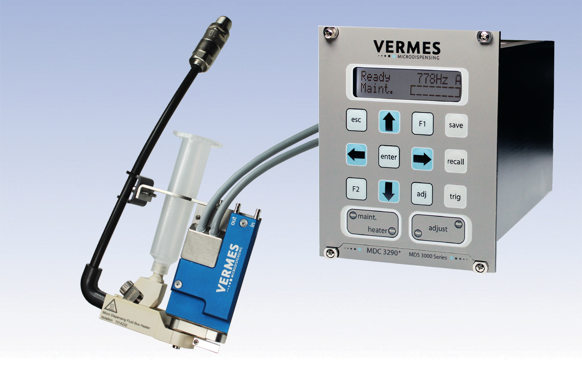 »2 Die neue MDS 3280-Serie für präzise Dosierung auf engstem Raum (Bild: Vermes Microdispensing GmbH)