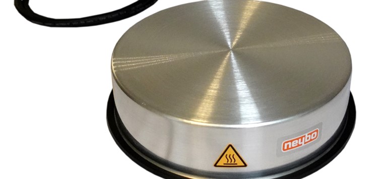 Neue Heizplatte für Behälter