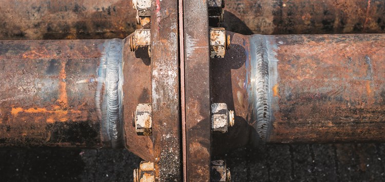 Beschädigte Flansche sicher abdichten