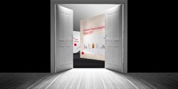 Eingang in den virtuellen Showroom (Bild: Pfeiffer Vacuum GmbH)