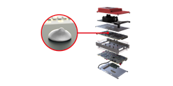 Bergquist Liqui Form TLF 6500 CGel-SF , thermisch aushärtendes Gel, das auf den ADAS-Domain-Controller aufgetragen wird (Bild: Henkel AG & Co. KGaA)