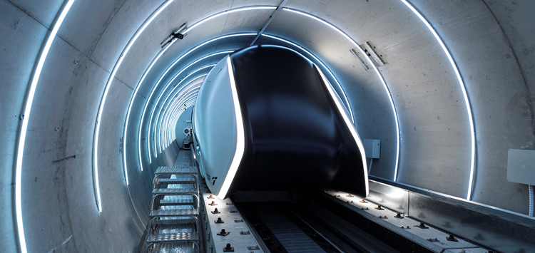 Der Hyperloop: Futuristische Technologie mit Hightech-Klebstoff
