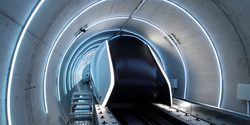 Der Hyperloop: Futuristische Technologie mit Hightech-Klebstoff