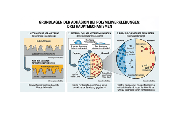 Einfluss der Plasmaaktivierung auf die Adhäsion von Polymeren