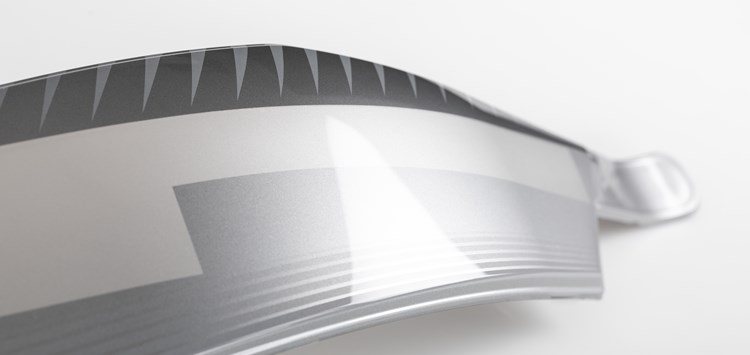 Erste Rückleuchte mit clearmelt ohne Hardcoating