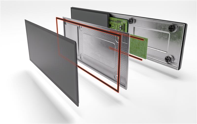 Lösbare Klebverbindung für Automotive-Displays