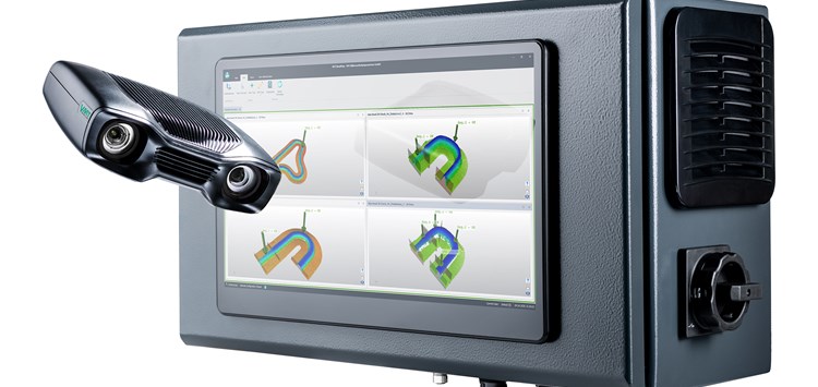 Inline-3D-Inspektion von Klebraupen
