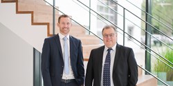 Franz Kamhuber (links) und Martin Stadler (rechts) (Bild: ViscoTec)