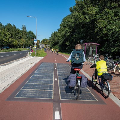 Mit Photovoltaik-Straßenbelag in die Zukunft