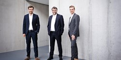 Die neue Geschäftsleitung (v.l.: Magnus Buske, Christian Buske, Lukas Buske) (Bild: Plasmatreat)
