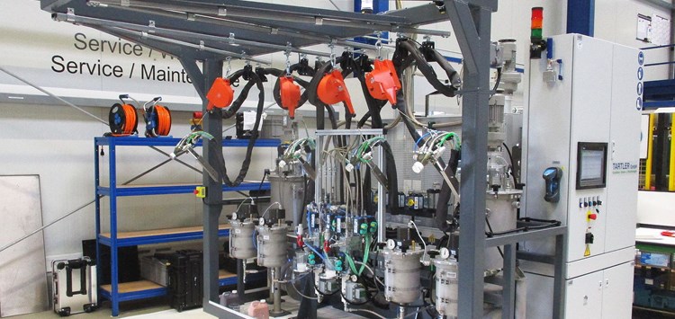 Dosier- und Mischanlagen bewähren sich in Silikongieß-Prozessen