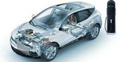 Bei der Produktion eines modernen Autos werden hunderte Bauteile befettet, beölt, verklebt, vergossen oder abgedichtet – Dosiertechnik-Lösungen für all diese Anwendungen aus einer Hand vereinfachen die Produktionsprozesse  (Bild: DOPAG)