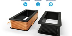 Die neuen thermoplastischen Compounds sorgen mit einer zuverlässigeren Wärmeleitfähigkeit und verbesserten elektrisch isolierenden Eigenschaften für mehr Leistung in Elektromotoren (Bild: Freudenberg Sealing Technologies)