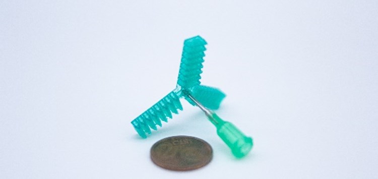 Miniaturisierte Bauteile drucken