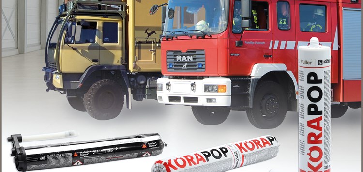 Kleben im Sonderfahrzeugbau