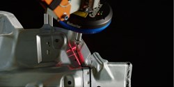 Die Lösung ist in das Coherix 3D-Inline-Inspektionssystem integriert und ermöglicht die automatische Anpassung der Roboterbahn in Echtzeit, selbst bei Bauteilabweichungen (Bild: Coherix)