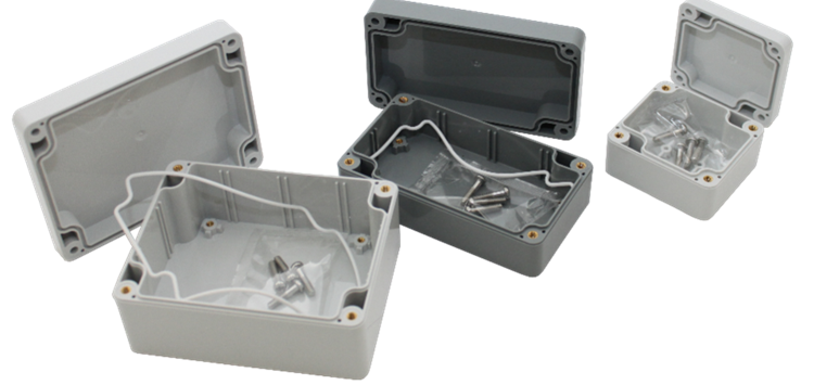 Erweiterte Kunststoffgehäuseserie