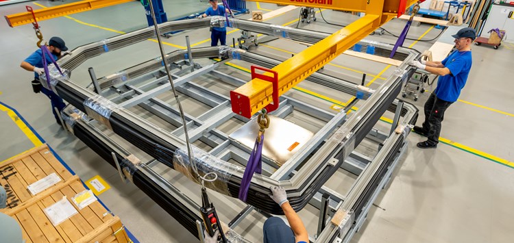 Refurbishment der Übergänge für den Eurotunnel-Shuttle