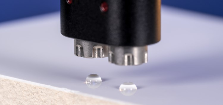 Oberflächenenergie von Feststoffen in Sekundenschnelle bestimmen