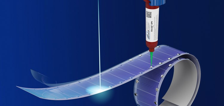 Flexibler, leitfähiger Klebstoff für OPV-Anwendungen