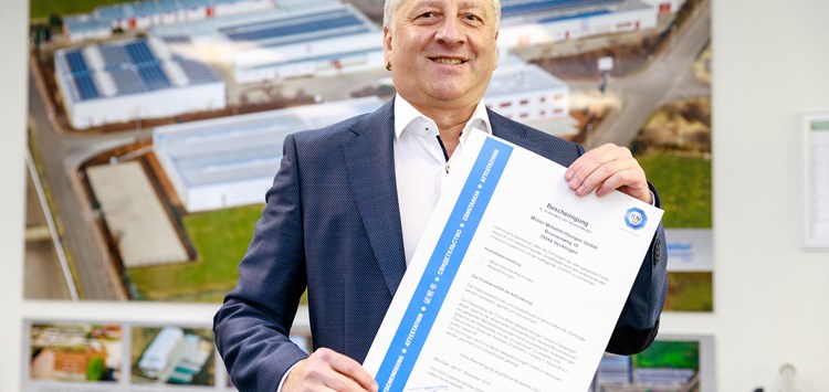 Möller nach Druckgeräterichtlinie zertifiziert