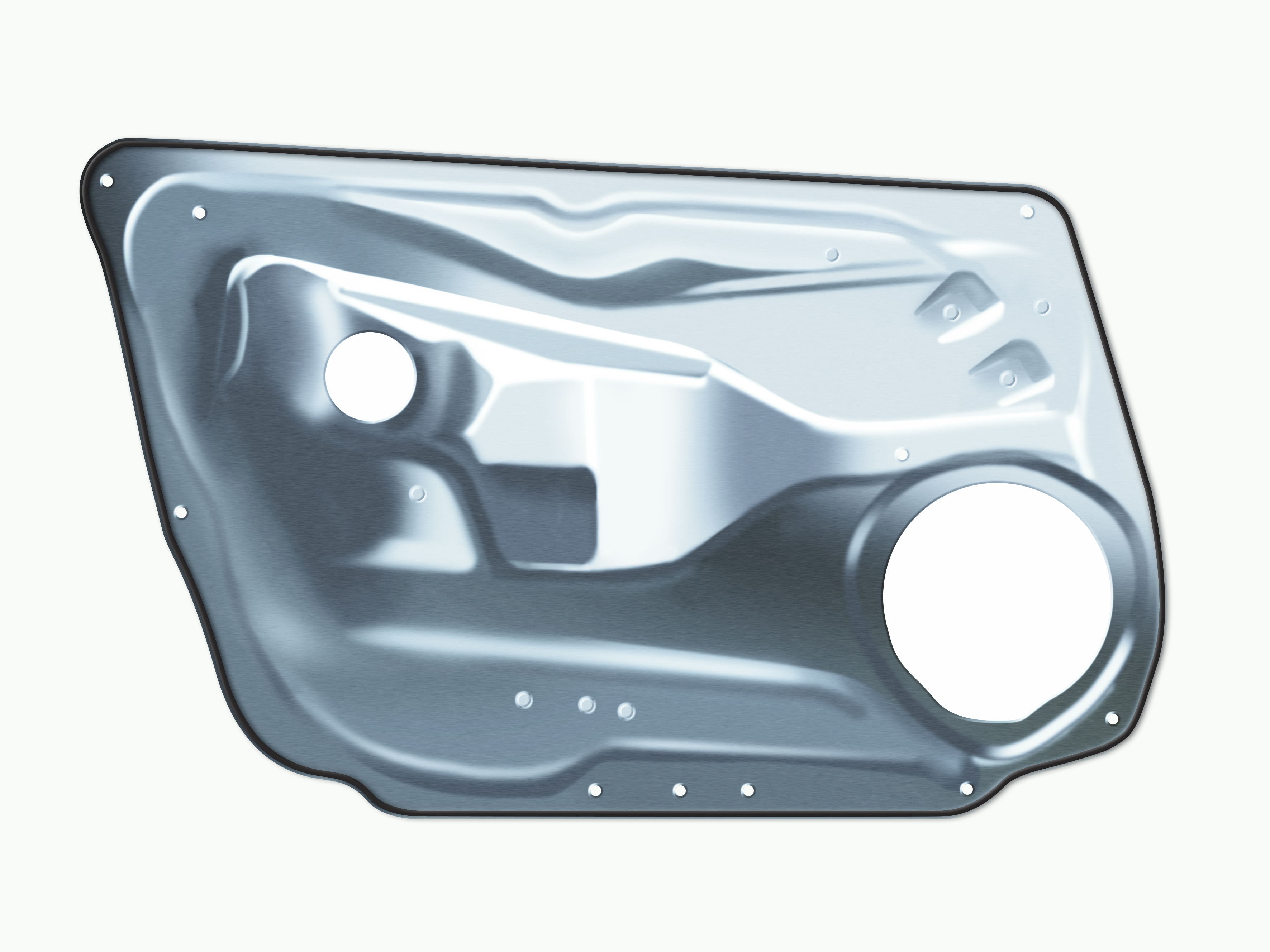 Applikationen in der Automobilindustrie. z.B. Auftrag von geschäumten Dichtungen auf Türmodule (Bild: DOPAG)