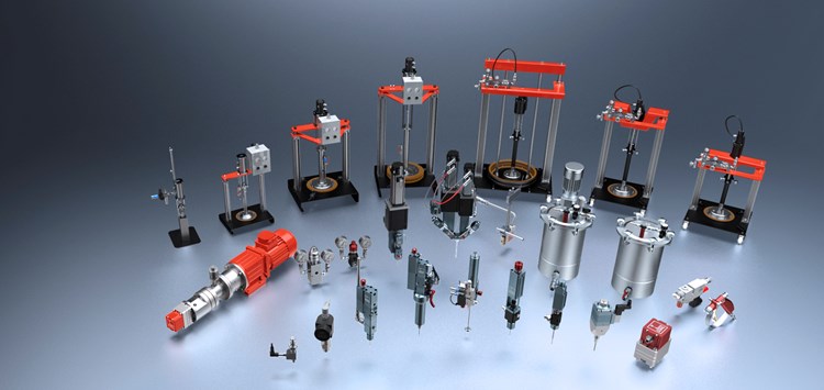 Online-Datenbank für hochwertige Dosierkomponenten