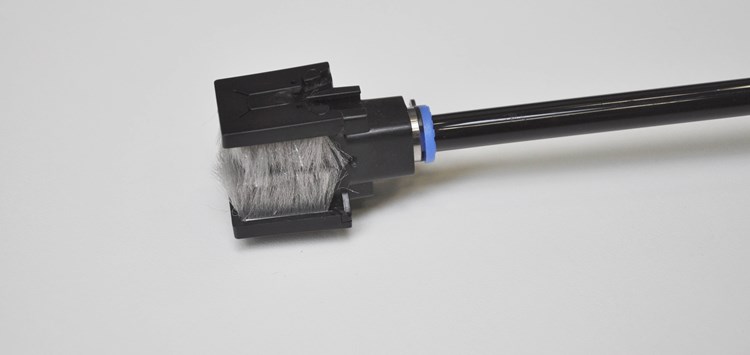 Schnüffelspitze für schwer erreichbare Stellen