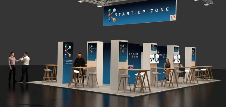 Neue Start-up-Zone auf der K 2022