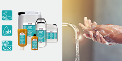Als erstes Produkt dieser Sparte wurde nun der neue Handreiniger gelauncht. Er wurde speziell für die gründliche Entfernung hartnäckiger Verschmutzungen entwickelt, ohne dabei die Haut zu belasten (Bild: GLUETEC GROUP)