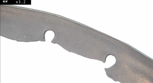 Bild 1: Flachdichtung, in Öl gequollen  Sollwerkstoff: NBR, fälschlich eingesetzt: NR  (Bild: O-Ring Prüflabor Richter GmbH)