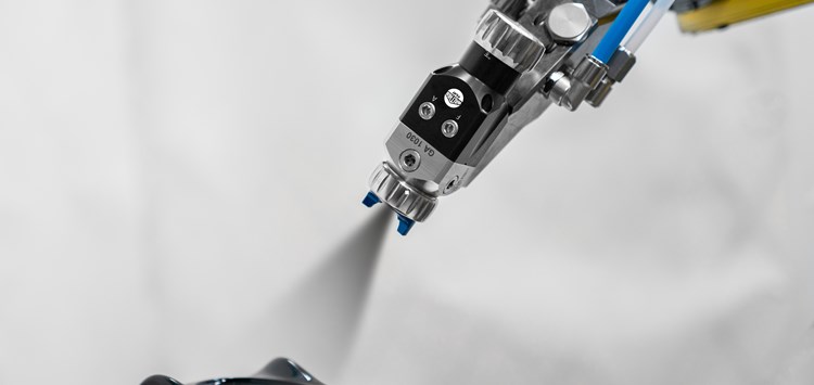 Universell einsetzbare Automatik-Spritzpistole