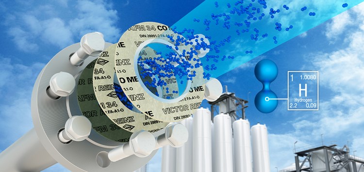 Wasserstoff sicher abdichten