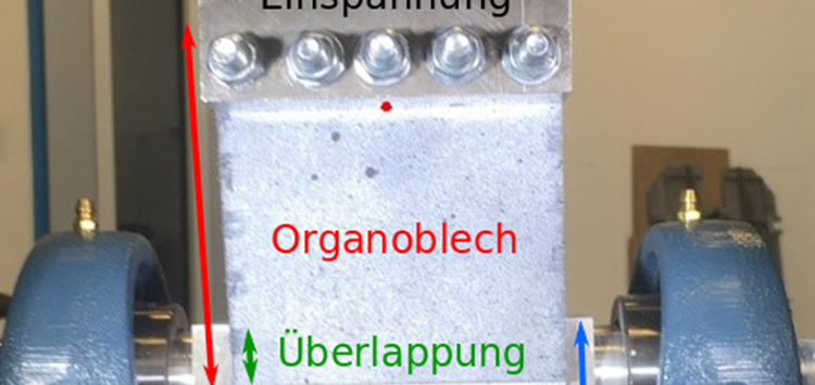 Simulieren und Kleben von Organoblechverbindungen