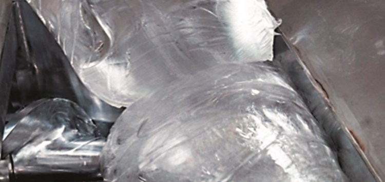 Material prozesssicher aufbereiten, vorhalten und dosieren