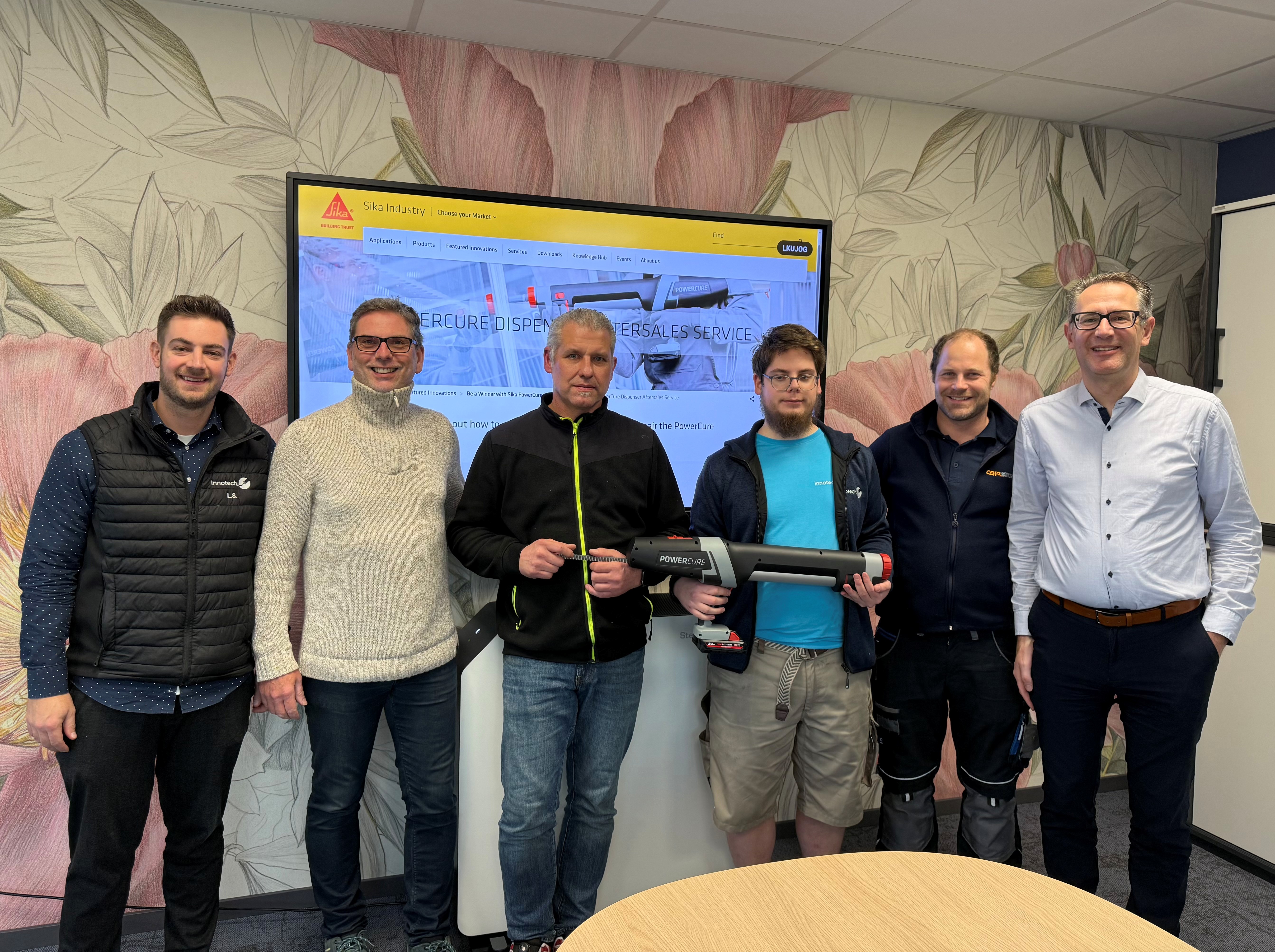 Innotech wird europaweiter Servicepartner von Sika