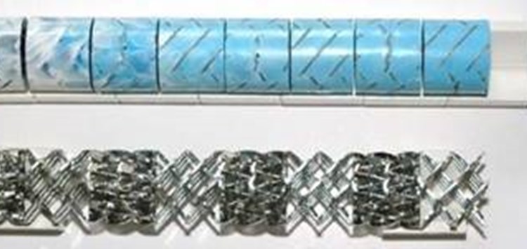 Mischer mit X-Gitter-Geometrie