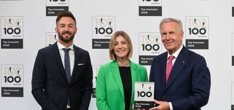 TOP 100-Auszeichnung für Innovationskraft