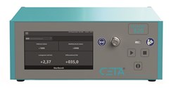 Mit dem CETATEST 820 wird das umfangreiche Prüfgeräteprogramm, bestehend aus Dichtheits-, Volumenstrom- und Massendurchflussprüfgeräten, um ein kostengünstiges Dichtheitsprüfgerät erweitert (Bild: CETA Testsysteme GmbH)