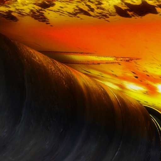 »2 „Selbsthilfeversuche“ auf Basis einer verstärkten Schmierfettzufuhr schlugen im Werk fehl: Die funktionsuntüchtigen Rollgangsrollen schädigten den Stahl-Rohling (Bild: U.S. Steel)