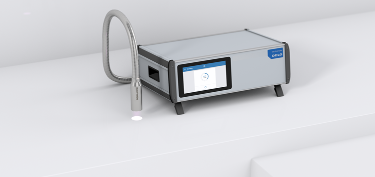 Kleinflächenlampe für schnelle Lichthärtung