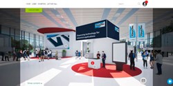 Screenshot des virtuellen Events (Bild: ViscoTec Pumpen- u. Dosiertechnik GmbH)