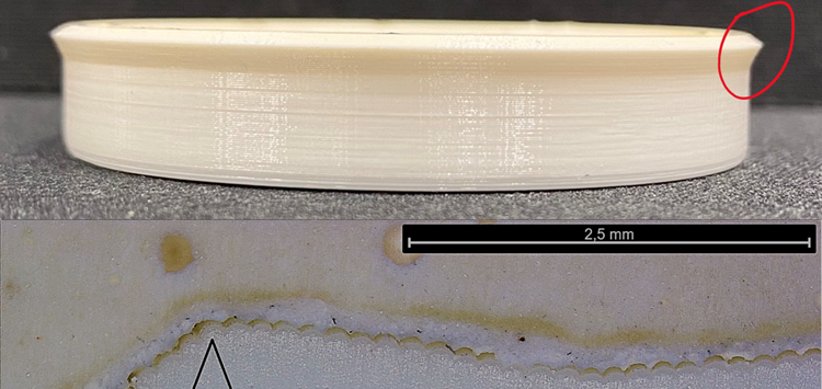 Simulation of Leakage Flow in dynamic seals from 3D-printing