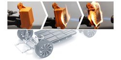 Das Material eignet sich für Anwendungen mit hohen Anforderungen an Brandschutz und Leichtbau und die Anwendung ist nicht auf bestimmte geometrische Formen beschränkt (Bild: Freudenberg Sealing Technologies)
