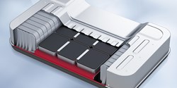 Enabler der Elektromobilität: In Traktionsbatterien sorgen Gap Filler für ein optimales Wärmemanagement (Bild: Rampf-Gruppe)