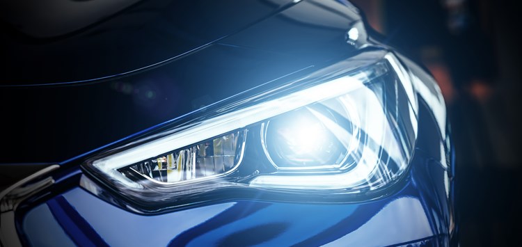 Sicher abgedichtete Automobilbeleuchtung