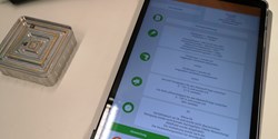 Die App im Einsatz (Bild: as adhesive solutions e.K.)